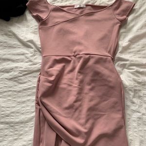 Missguided pink dress